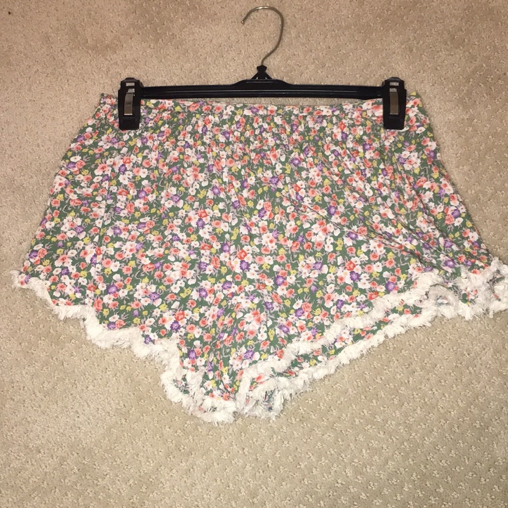 Altar'd state floral flowy shorts